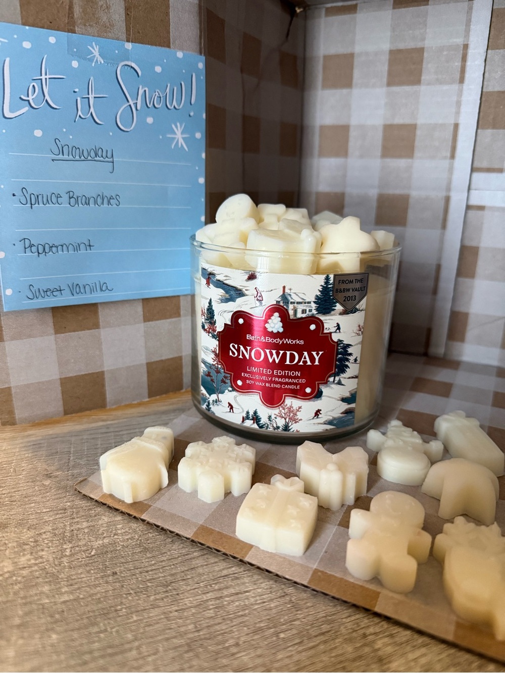 Snowday wax melts